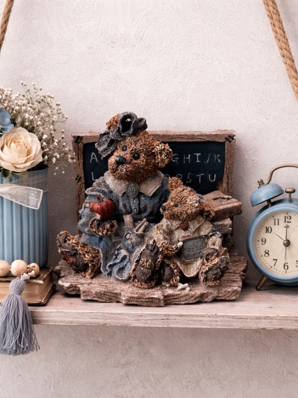 Limited Edition Boyd’s Bears Figurine “Miss Bruin & Bailey…the Lesson”